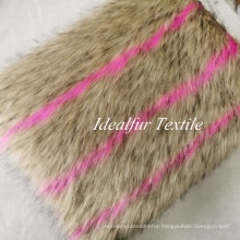 Wholesale 100% Polyester Long Pile Soft Fox Faux Fox Fur Fabric for Collar